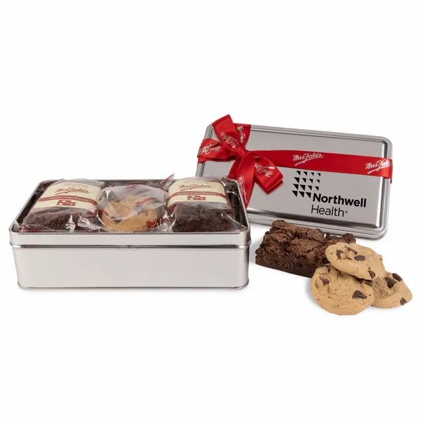 Mrs. Fields® Double Fudge Brownie and Cookie Tin - Webcam Covers Now