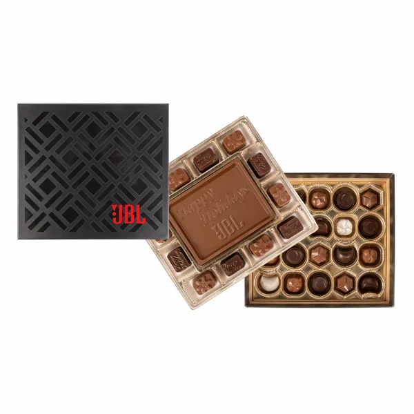 Custom Chocolate Delight Gift Box With Gourmet Truffles - Webcam Covers Now