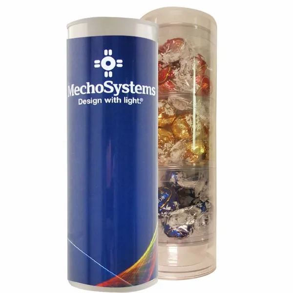 3 Piece Holiday Gift Tube with Lindor Truffles - Webcam Covers Now