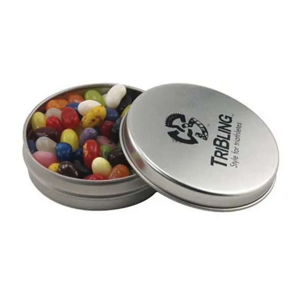 Round Tin with Jelly Bellies - SBF2900 - Webcam Covers Now