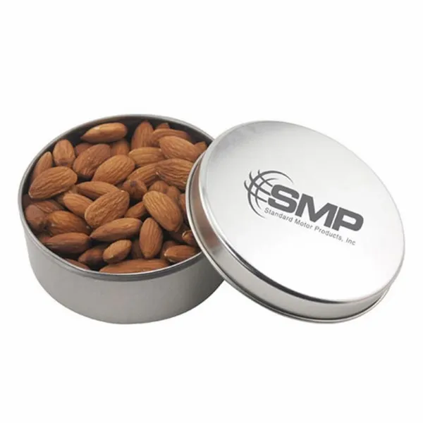 Round Tin with Almonds 3" Top - Webcam Covers Now