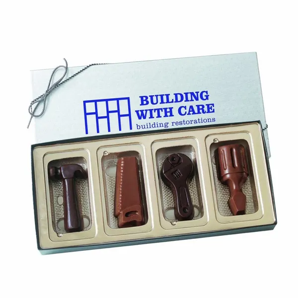 4 Chocolate Tools in a Gift Box - Webcam Covers Now