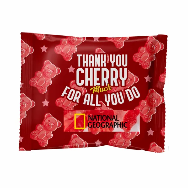 Candy By Color 2 oz. Full Color Digibag with Gummy Bears - Webcam Covers Now