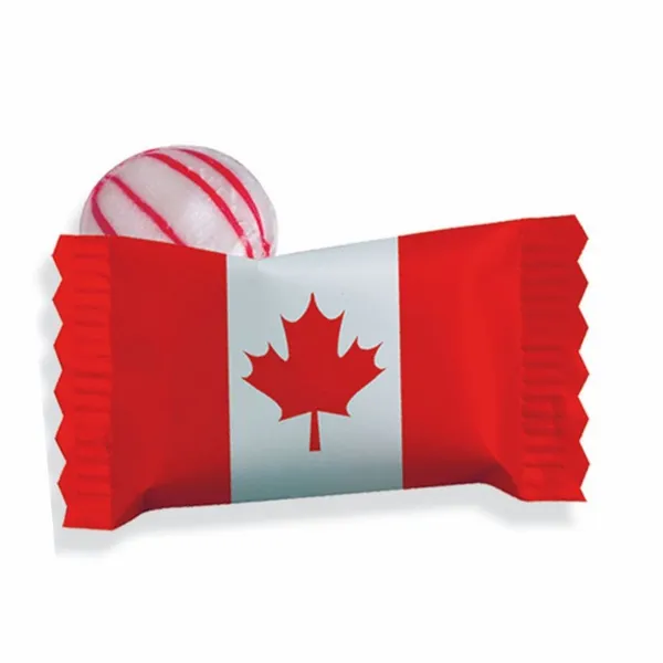 Individual Canadian Peppermint Stock Wrapped Candy - Webcam Covers Now