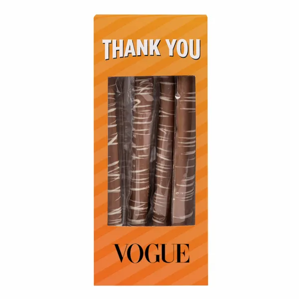 Pretzel Rods - Milk Chocolate - Webcam Covers Now