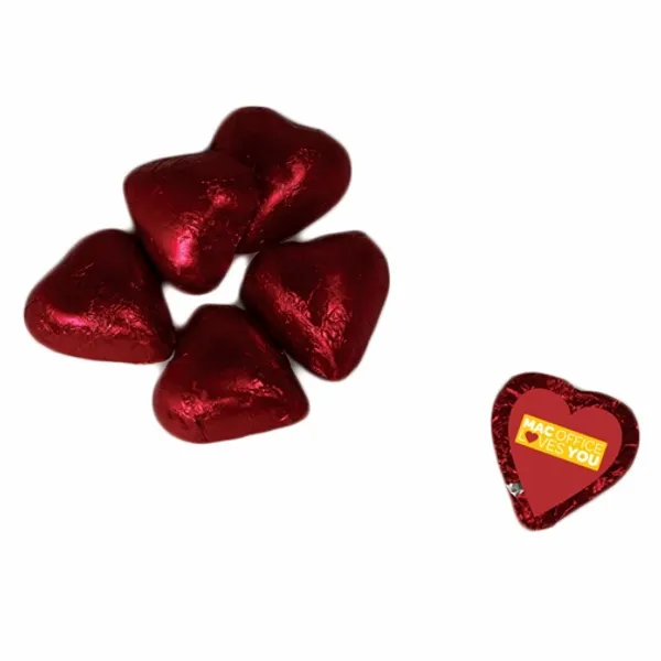 Individually Wrapped Chocolate Hearts - Webcam Covers Now