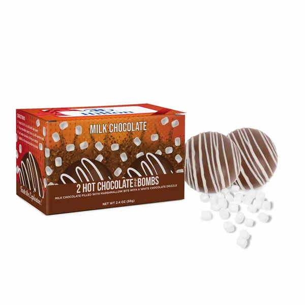 Set of Hot Chocolate Bombs in Full Color Gift Box - Webcam Covers Now