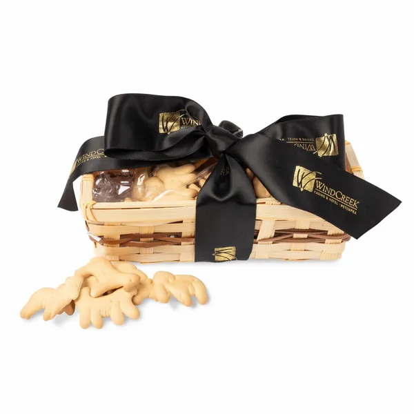 Gift Basket with Animal Crackers - Webcam Covers Now