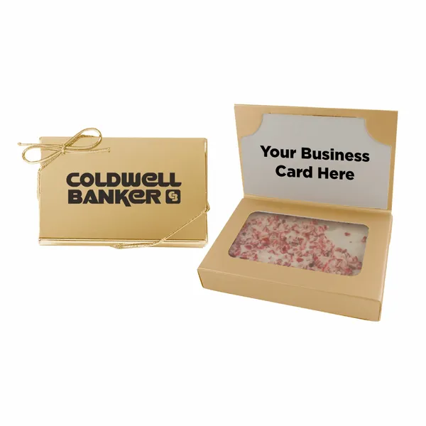 Business Card Box with Peppermint Bark - Webcam Covers Now