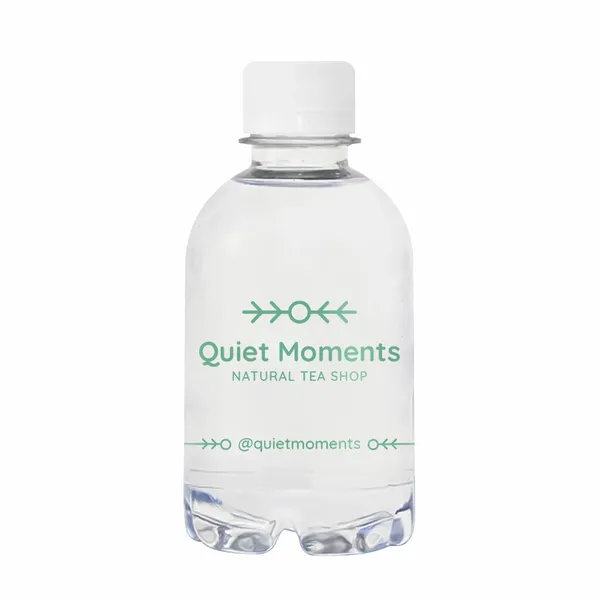 8 oz Plastic Bullet Bottle – Screen Printed Custom Water - Webcam Covers Now