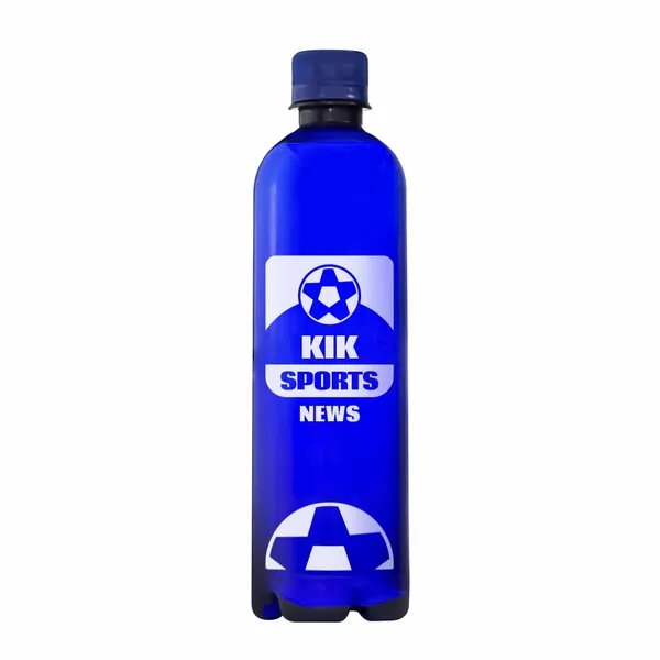 16.9 oz Plastic Bullet Bottle – Screen Printed Custom Water - Webcam Covers Now