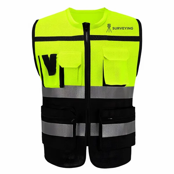 Heavy-Duty, Two-Tone Safety Vests - Webcam Covers Now