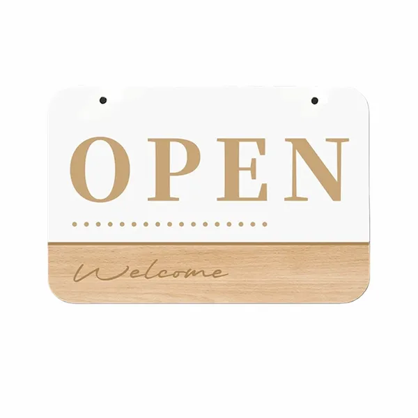 Plastic Hanging Door Signs