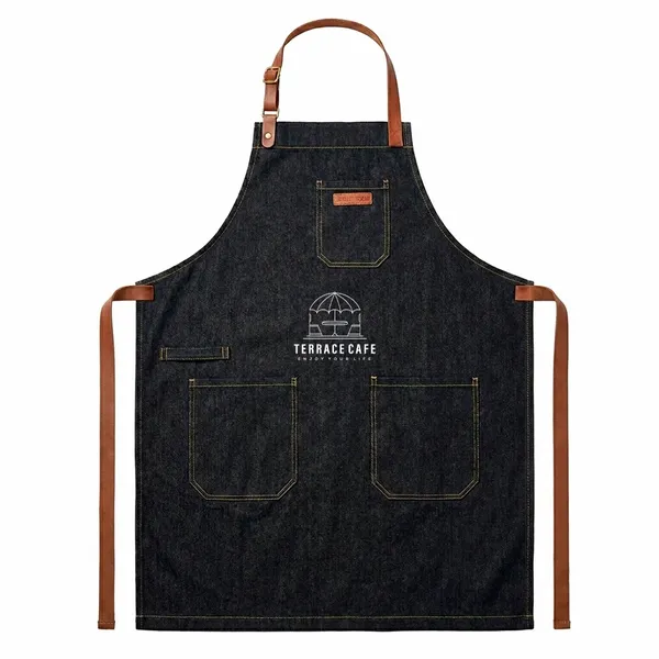Comfort-Fit Canvas Chef Aprons - Webcam Covers Now