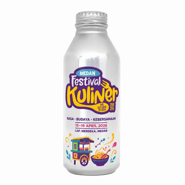 16 oz Aluminum Chubby Bottle with Direct Print - Webcam Covers Now