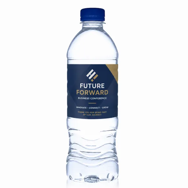 16.9 oz Standard Custom Label Water Bottles - Webcam Covers Now