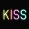Kiss Neon Sign - Webcam Covers Now