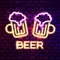 Beer Bar Neon Sign - Webcam Covers Now