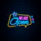 We are Open This Way Neon Sign - Webcam Covers Now
