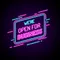 Open For Business Neon Sign - Webcam Covers Now