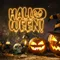 Halloween Neon Sign - Webcam Covers Now