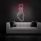 Finger Heart Neon Sign - Webcam Covers Now