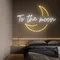 To The Moon Neon Sign - Webcam Covers Now