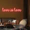 Love Is Love Neon Sign - Webcam Covers Now