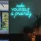 Quotes Neon Sign - Webcam Covers Now