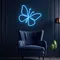 Scribble Butterfly Neon Sign - Webcam Covers Now