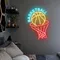 Basketball Neon Sign - Webcam Covers Now