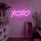 XOXO Heart Pink Neon Sign - Webcam Covers Now