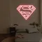 Superman Neon Sign - Webcam Covers Now