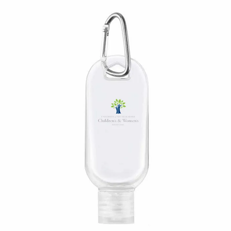 Sanitizer Bottles With Carabiner - Webcam Covers Now