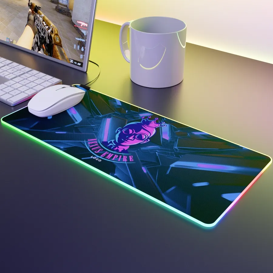 Custom RGB LED Mouse Pad - Webcam Covers Now