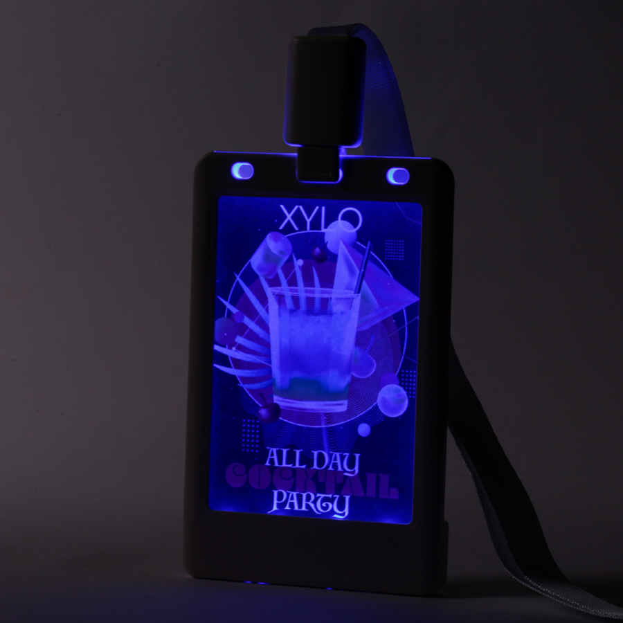 Glow Badge Holder - Webcam Covers Now