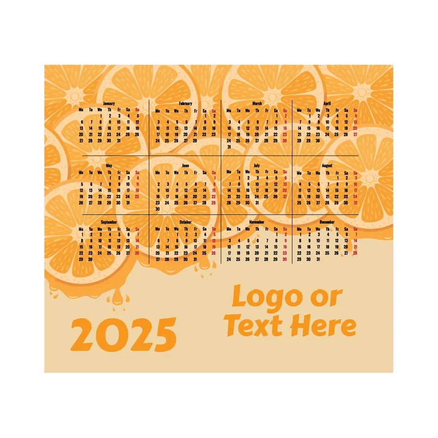 Custom Orange Mouse Pad - Webcam Covers Now