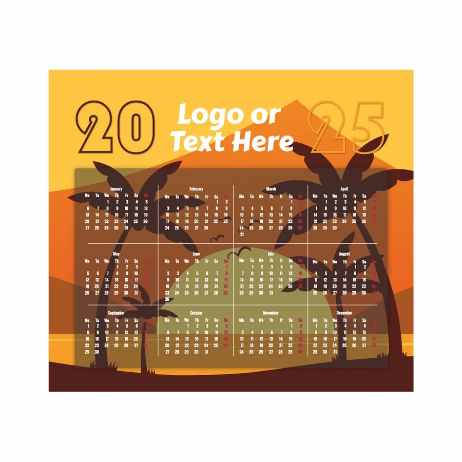 Custom Sunset Mouse Pad - Webcam Covers Now