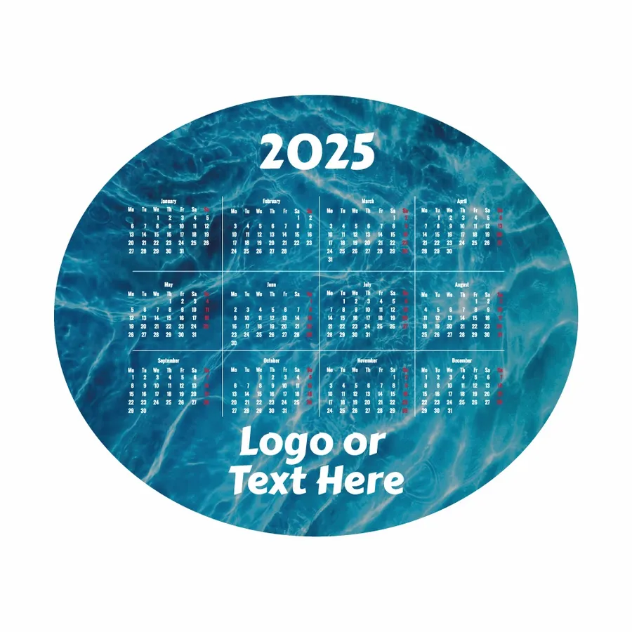 Nautical Calendar Mouse Pad - Webcam Covers Now