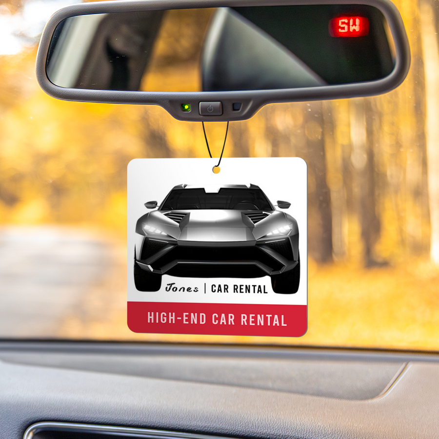 Customized Car Air Freshener - Webcam Covers Now