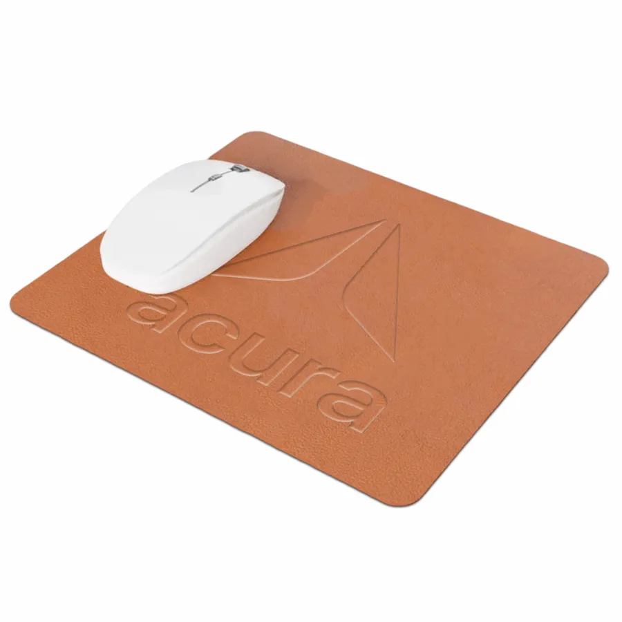 Custom Leather Mouse Pad - Webcam Covers Now