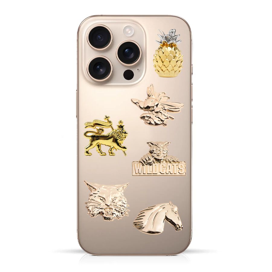 Phone Metal Badge Stickers - Webcam Covers Now
