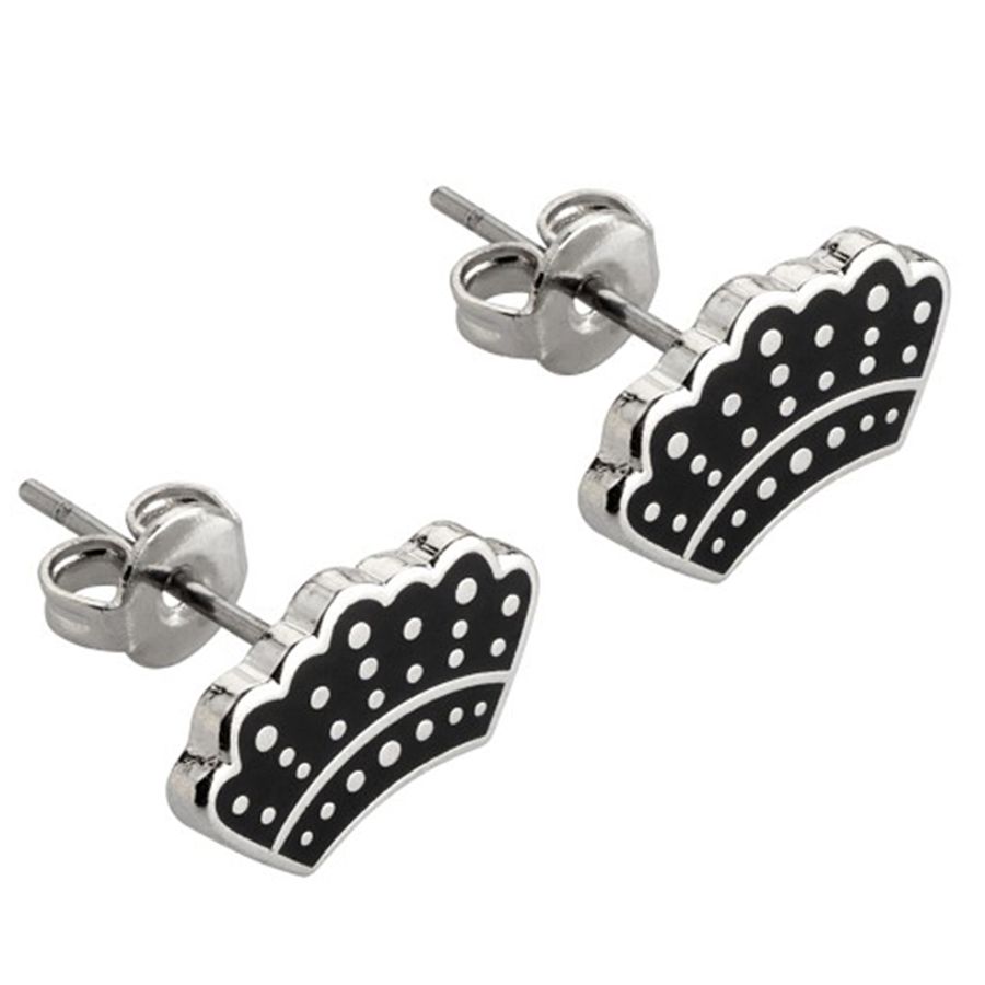 Hard Enamel Metal Earrings - Webcam Covers Now