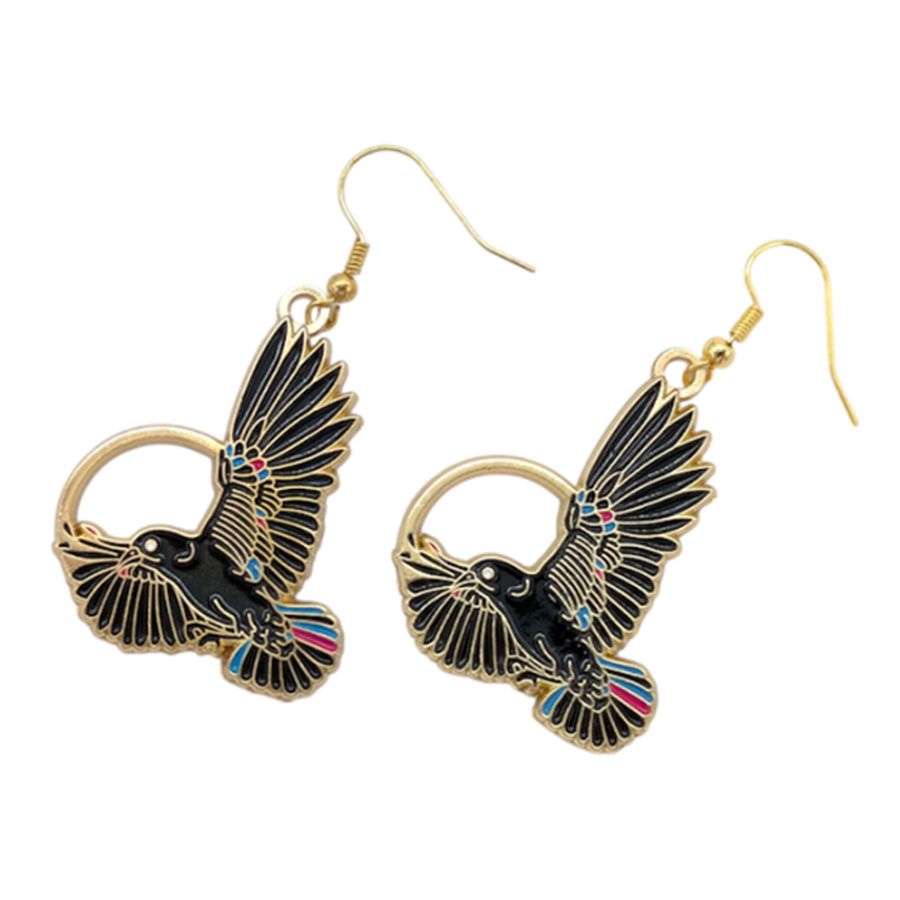Soft Enamel Metal Earrings - Webcam Covers Now
