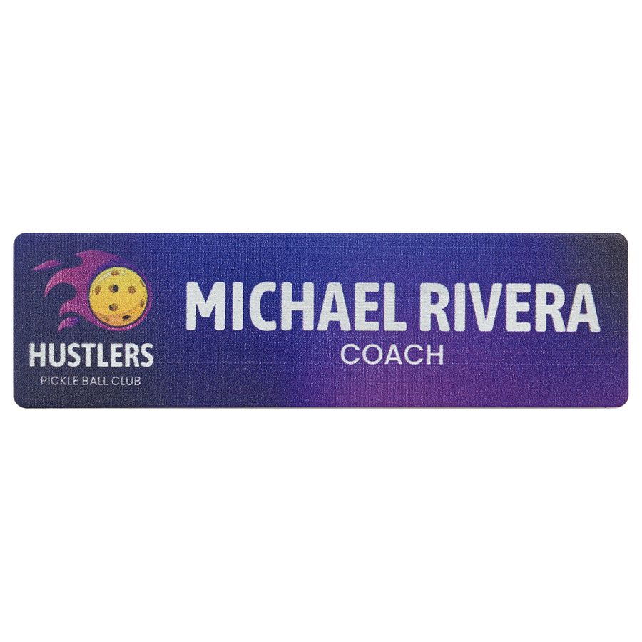 UV Printed Name Badges - Webcam Covers Now
