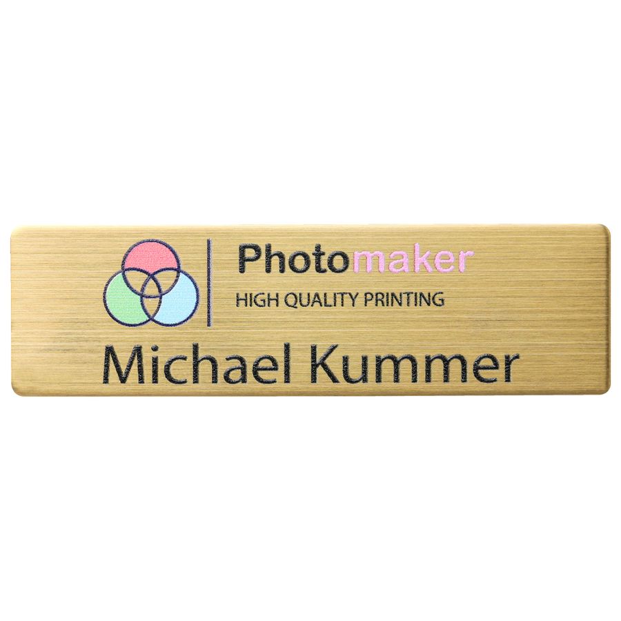 UV Printed Name Badges - Webcam Covers Now