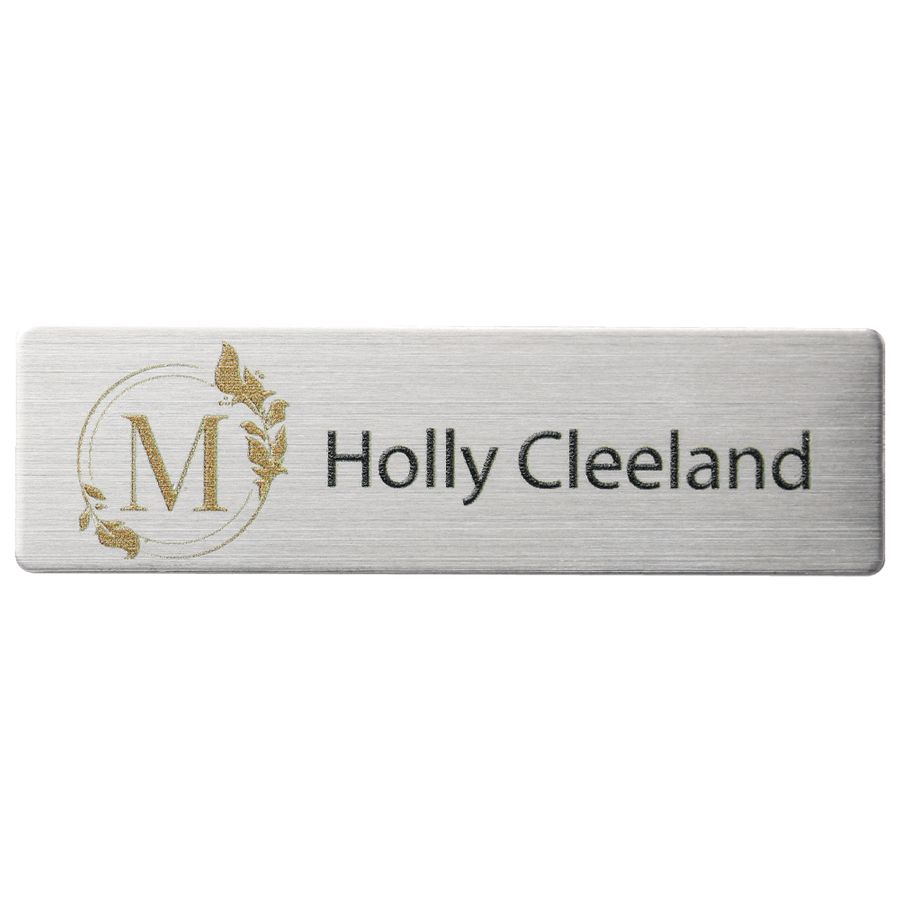 UV Printed Name Badges - Webcam Covers Now