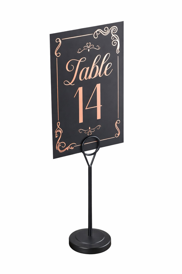 Paper Table Numbers - Webcam Covers Now