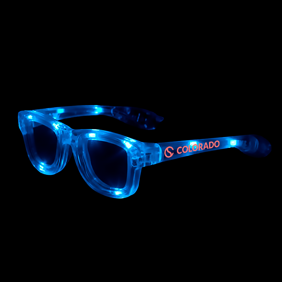 Multicolor Light Up Glasses - Webcam Covers Now