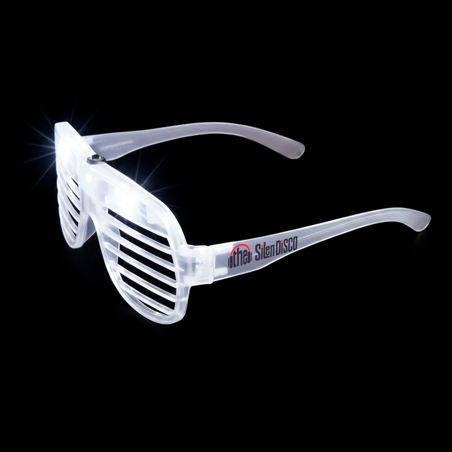 Light-Up LED Slotted Glasses - Webcam Covers Now